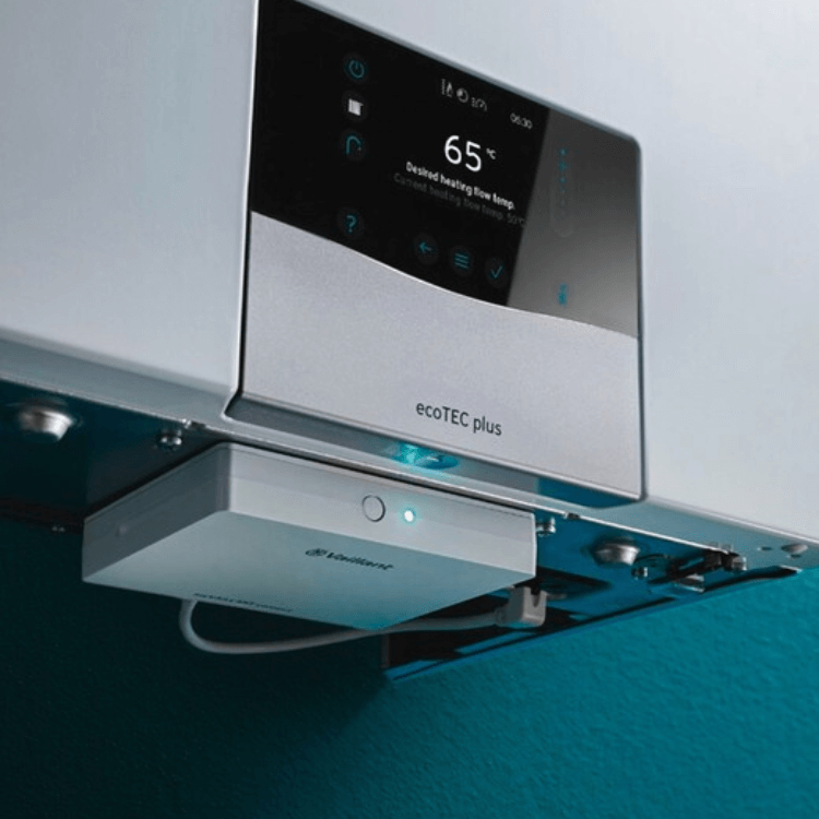 Actiepakket Vaillant draadloze sensohome VRT 380F klokthermostaat plus myVAILLANT connect internetmodule 940F