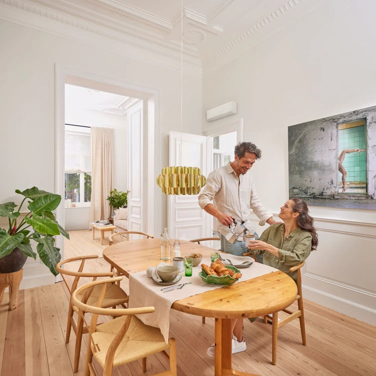 Daiking airco in eetkamer